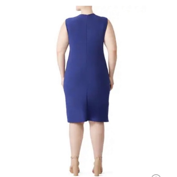 Of Mercer Ellis Dress Blue Size 18W - Picture 2 of 5